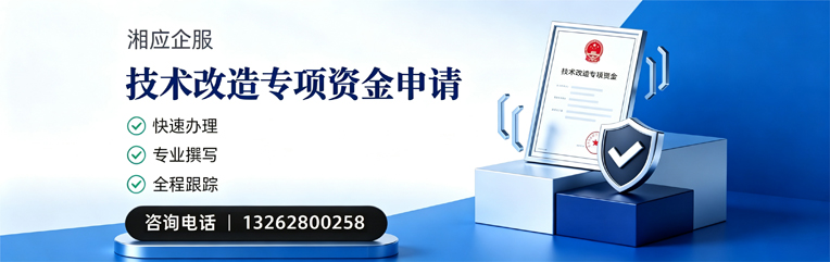 喀什技术改造专项资金申报服务