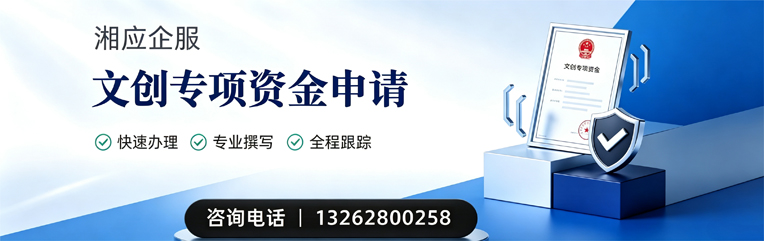 喀什文创专项资金申报服务